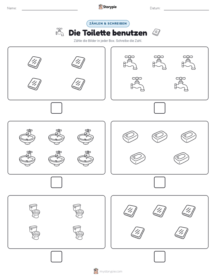 Zählen & Schreiben