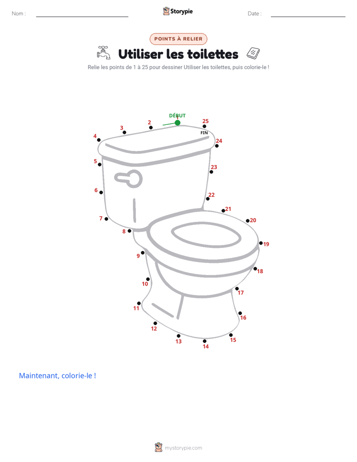 Relie les points