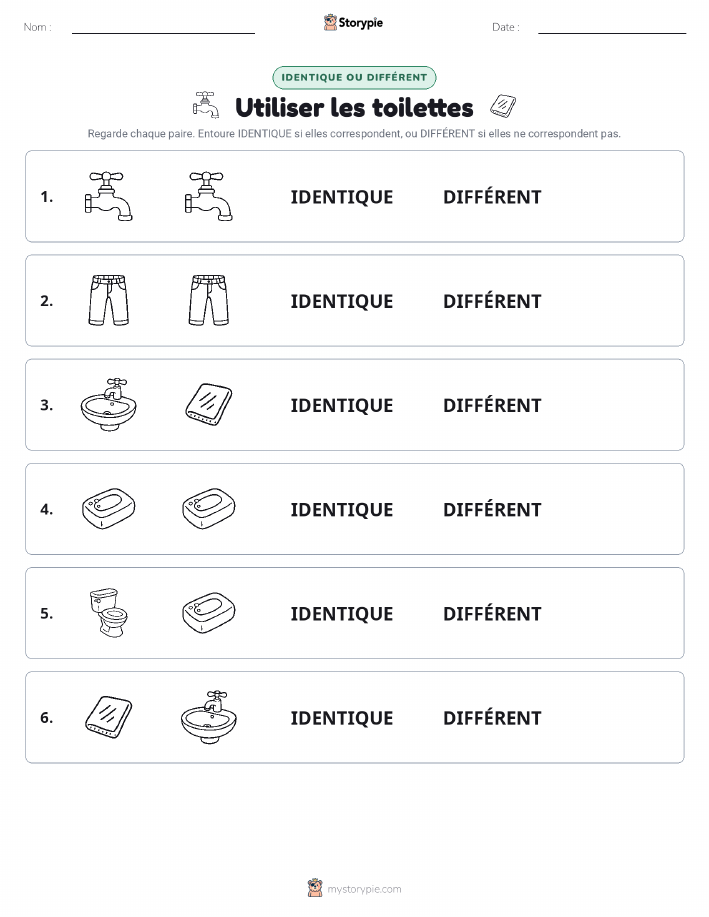 Identique ou Différent