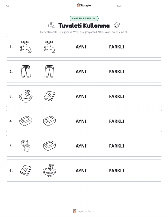Aynı mı Farklı mı