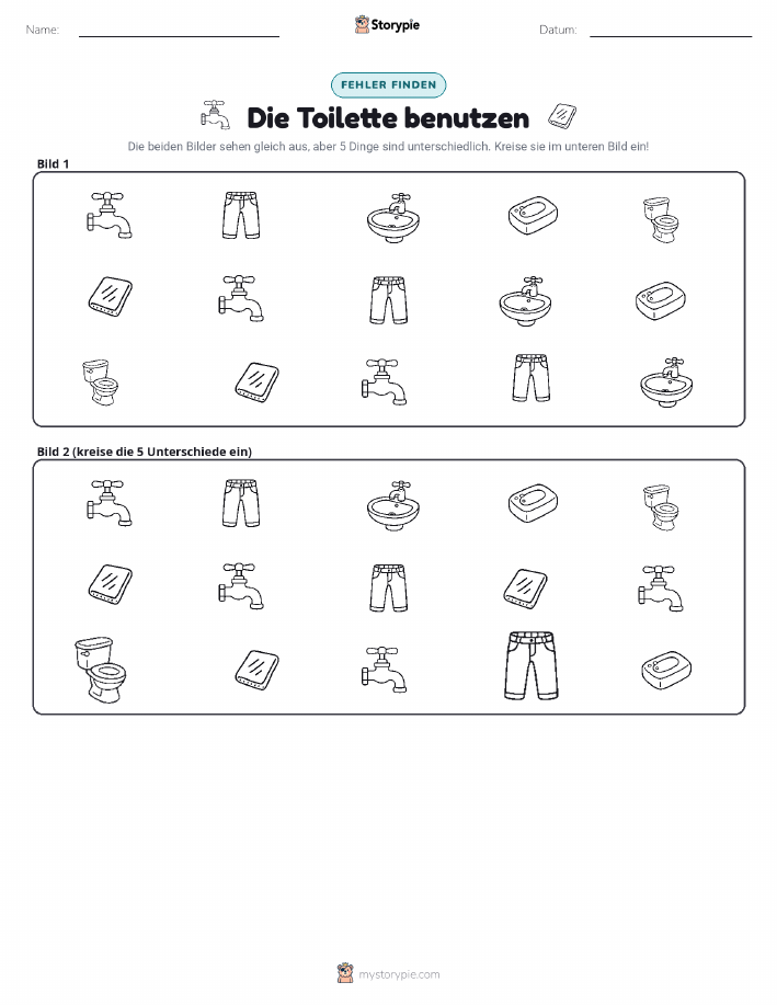 Finde den Unterschied