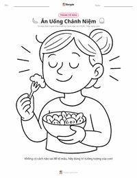 Xem trước tài liệu in sẵn Ăn Uống Chánh Niệm