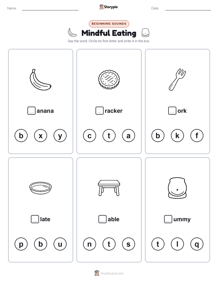 Beginning Sounds