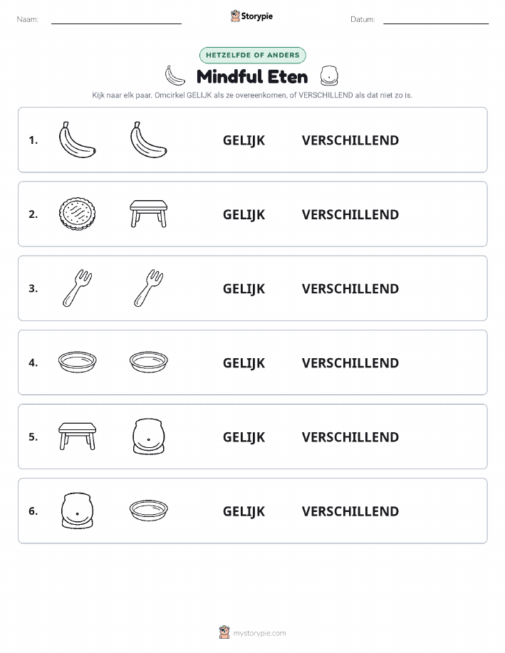 Zelfde of Verschillend
