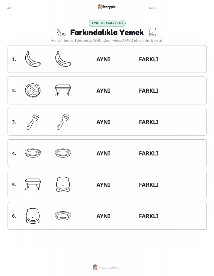 Aynı mı Farklı mı