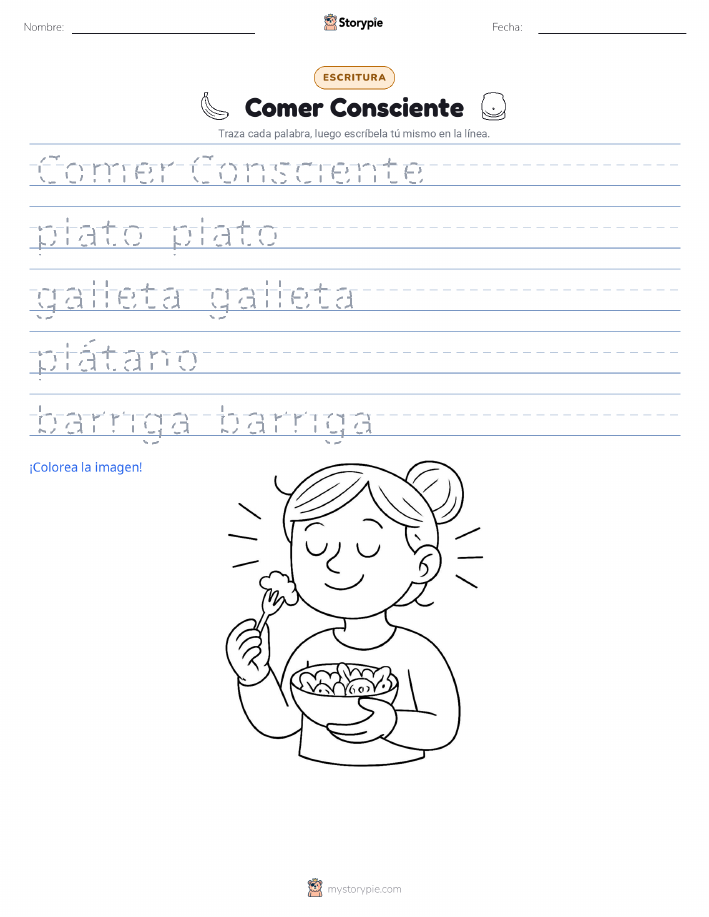 Práctica de Escritura