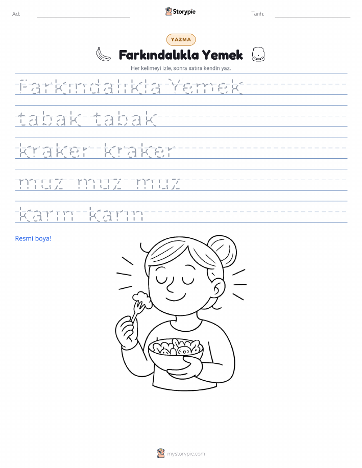 Yazma Pratiği