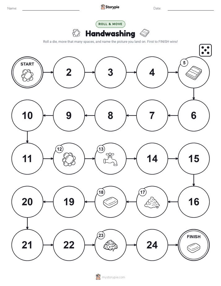Roll & Move Game