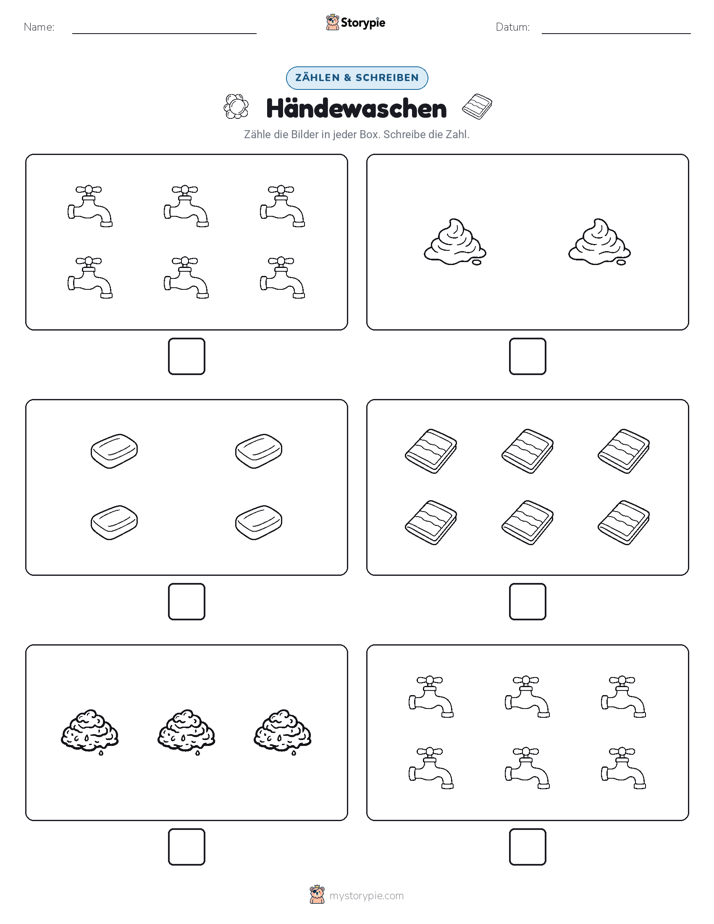 Zählen & Schreiben