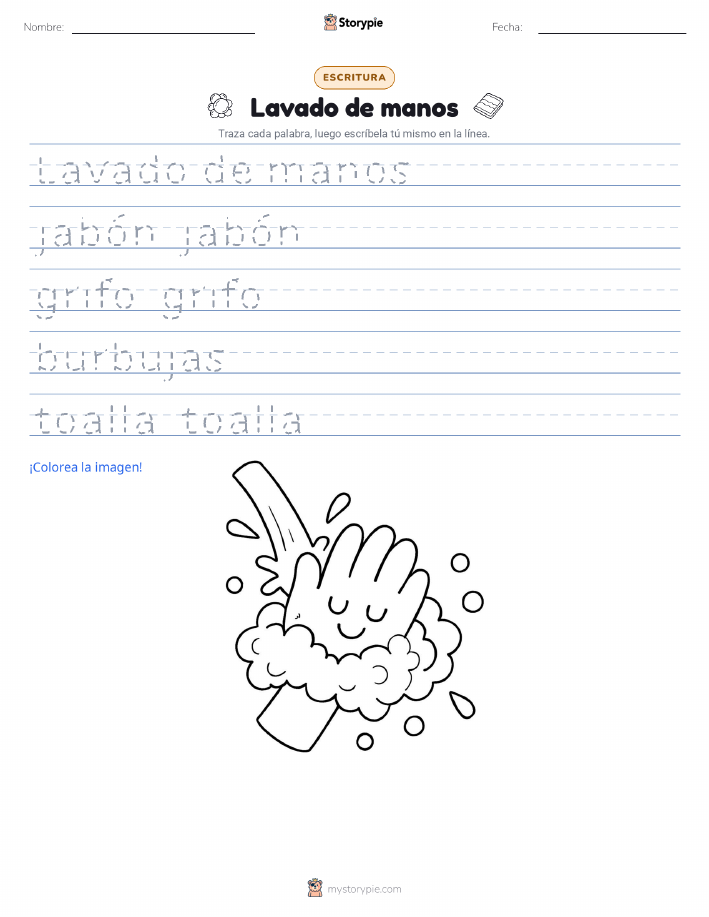 Práctica de Escritura