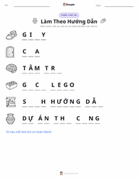 Xem trước tài liệu in sẵn Làm theo Chỉ dẫn