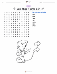 Xem trước tài liệu in sẵn Làm theo Chỉ dẫn