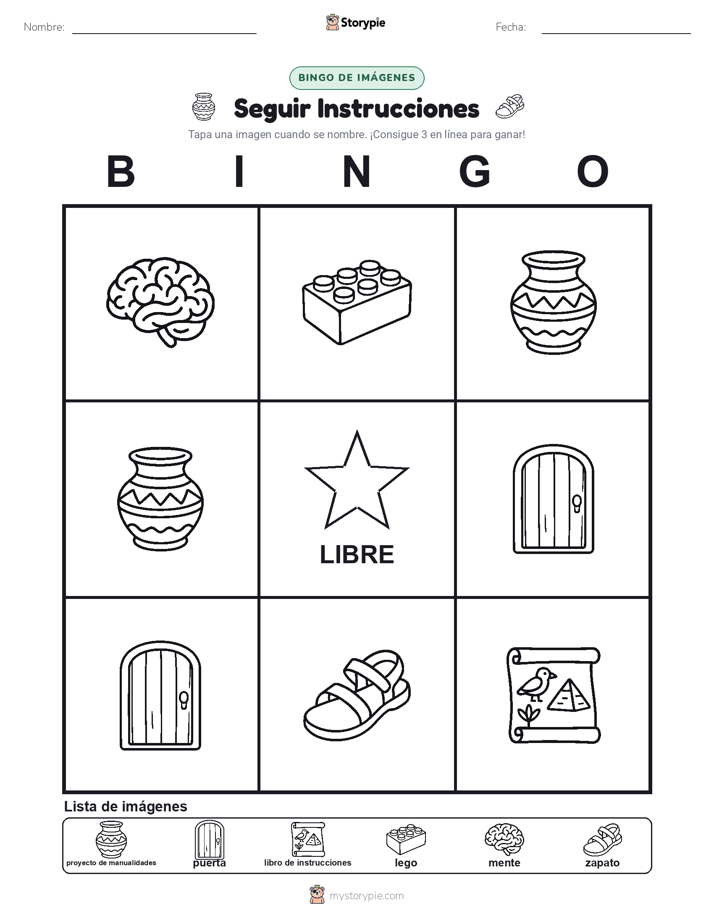 Bingo de Imágenes
