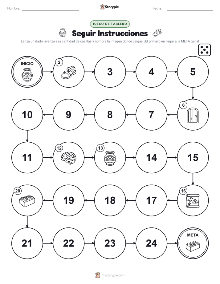 Juego de Rueda y Avanza