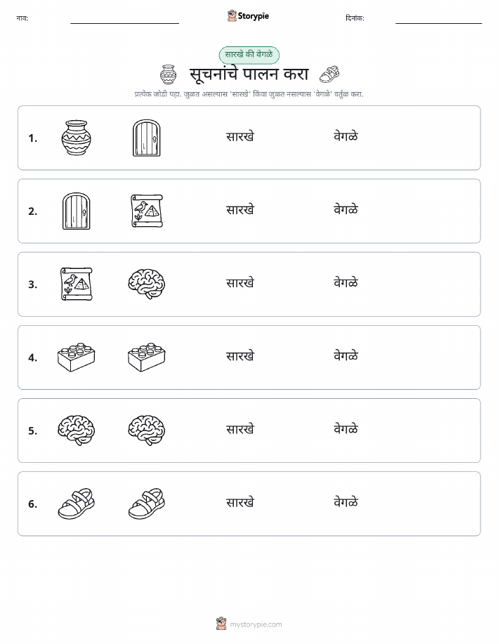 समान की भिन्न