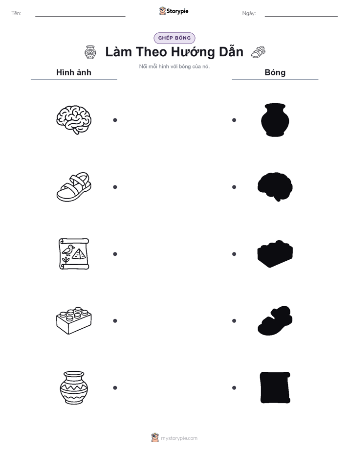 Ghép Hình Bóng