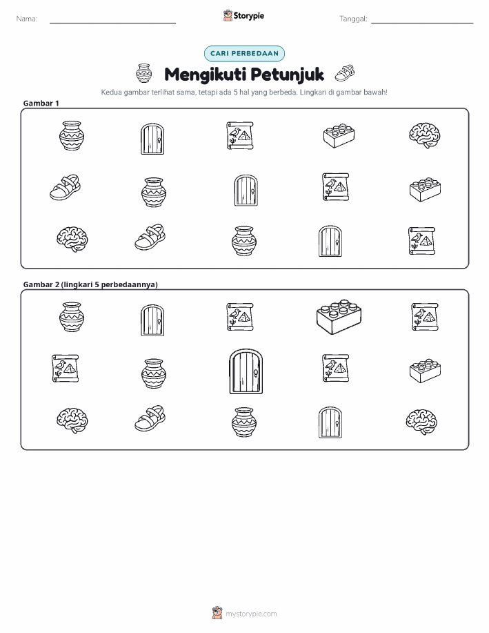 Temukan Perbedaannya
