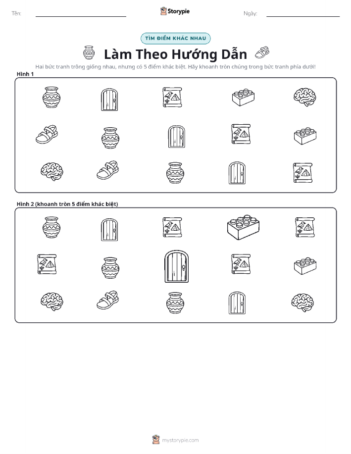 Tìm Sự Khác Biệt