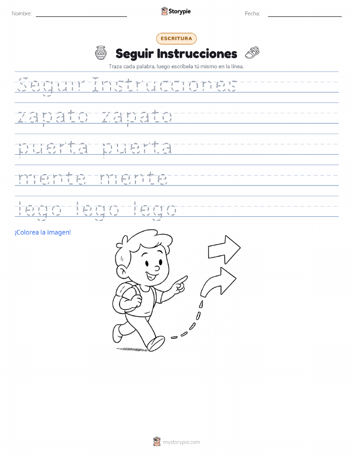 Práctica de Escritura