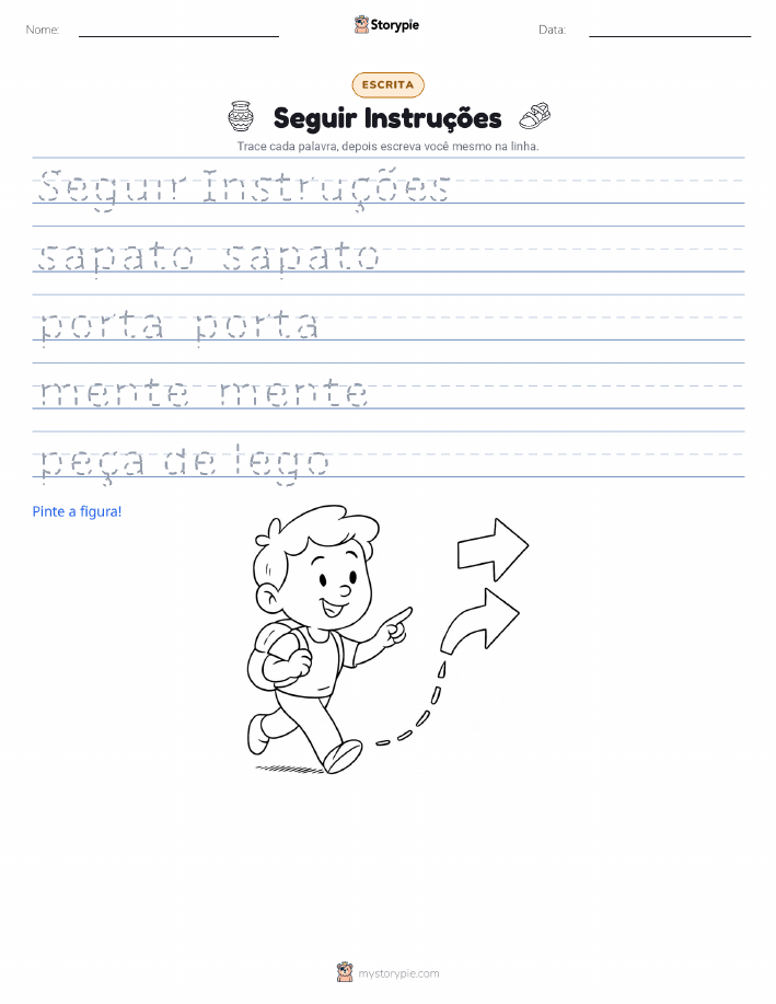 Prática de Escrita