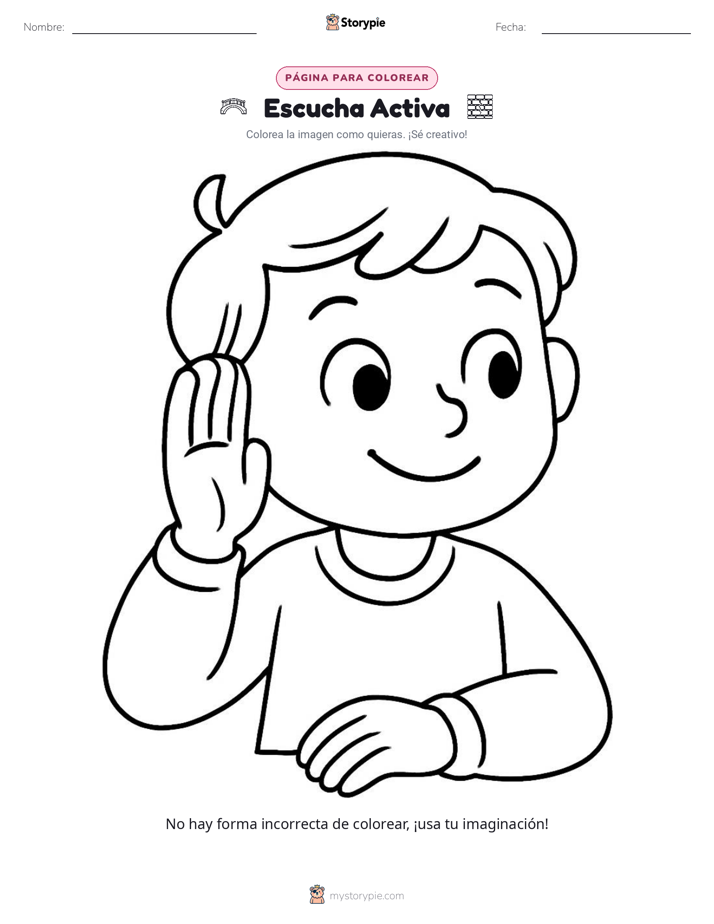 Página para Colorear