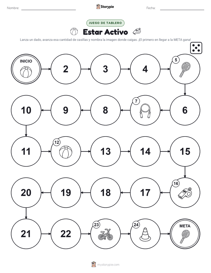 Juego de Rueda y Avanza