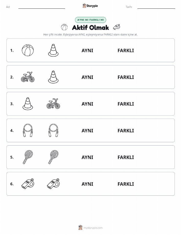 Aynı mı Farklı mı