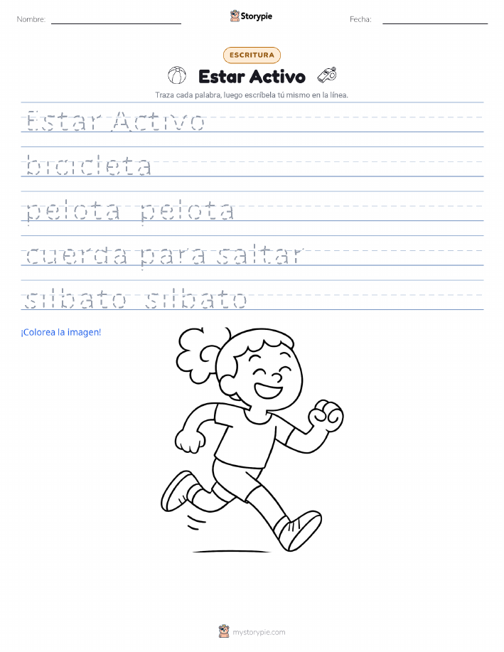 Práctica de Escritura