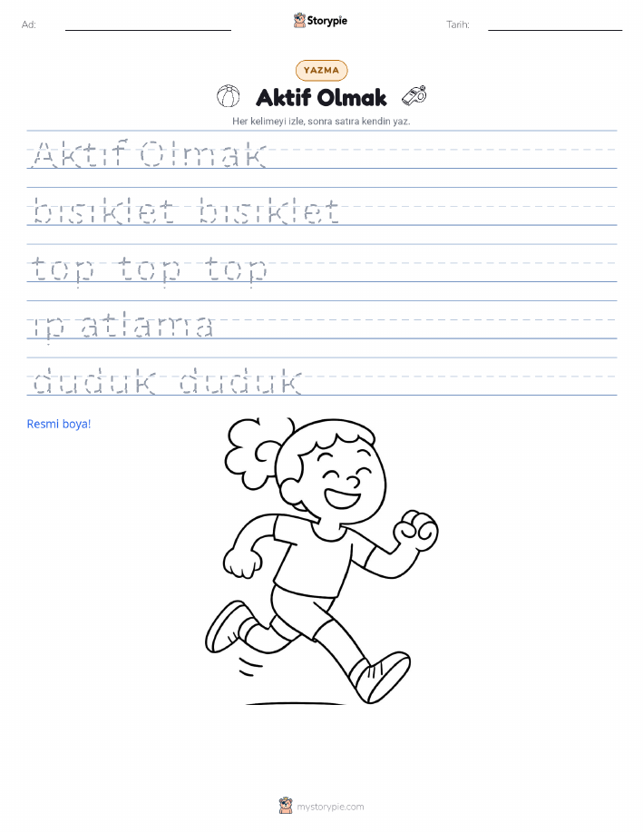 Yazma Pratiği