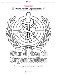 World Health Organization printable worksheet preview