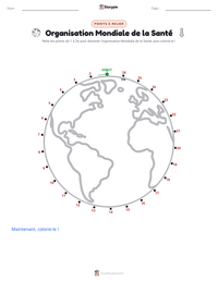 Aperçu de la feuille de travail imprimable Organisation Mondiale de la Santé