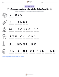 Anteprima della scheda stampabile di Organizzazione Mondiale della Sanità