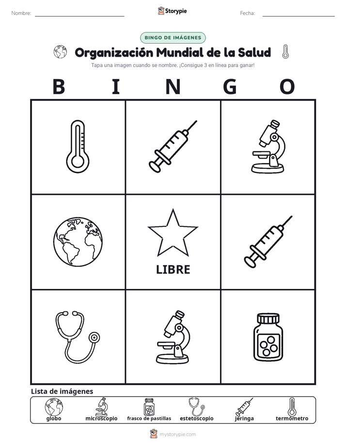 Bingo de Imágenes