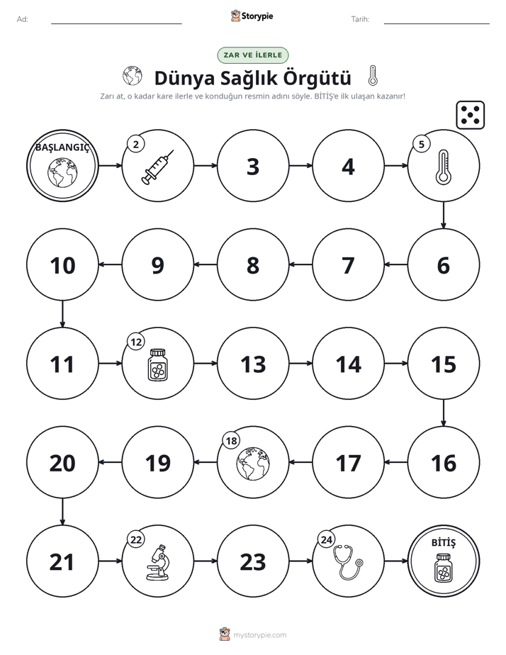 Yuvarla & Hareket Et Oyunu