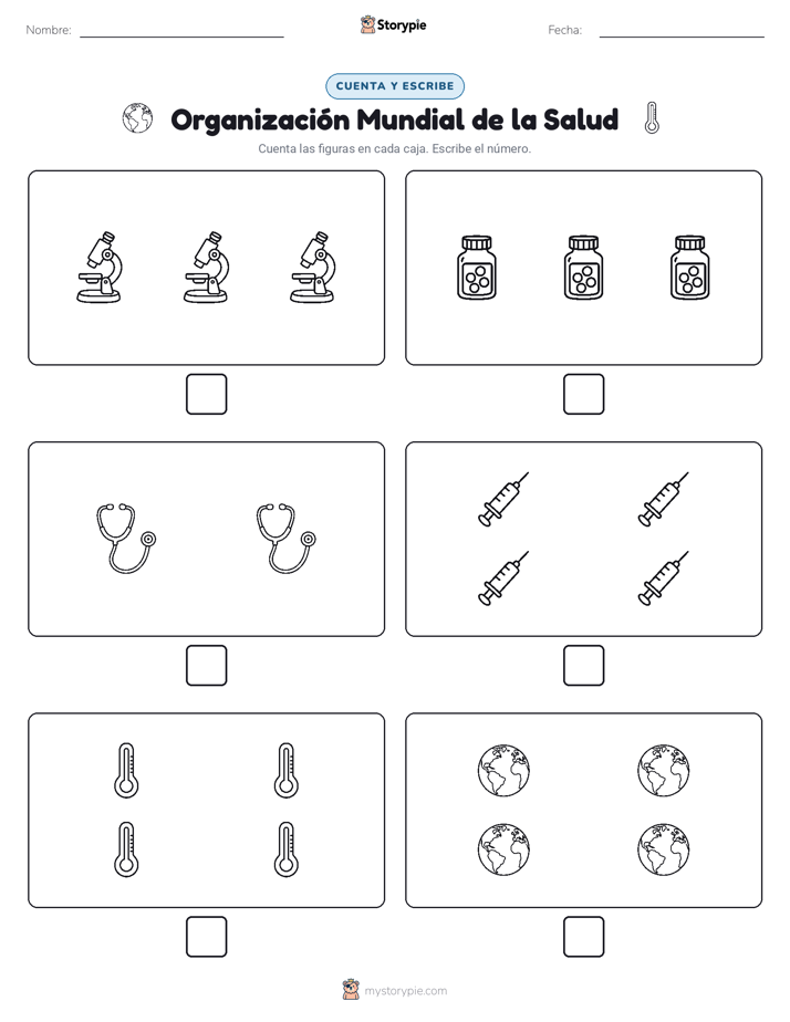 Cuenta y Escribe