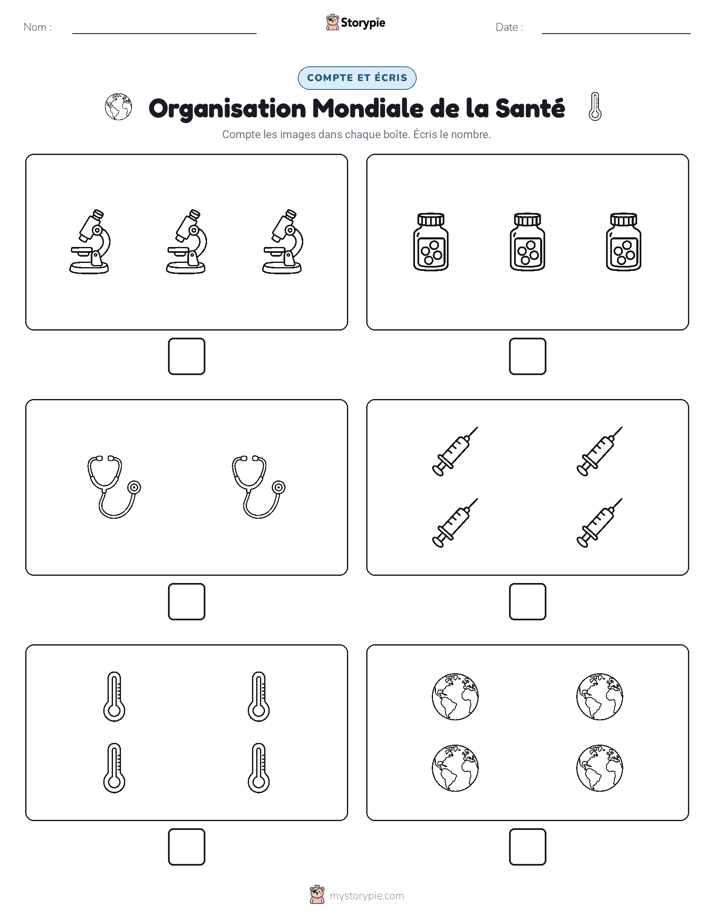 Compter & Écrire