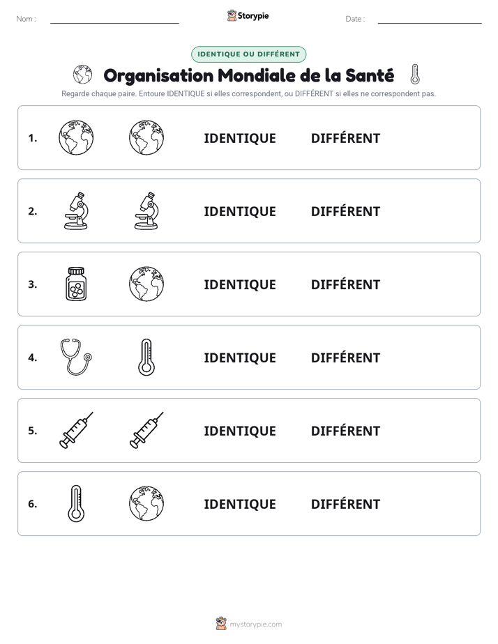 Identique ou Différent
