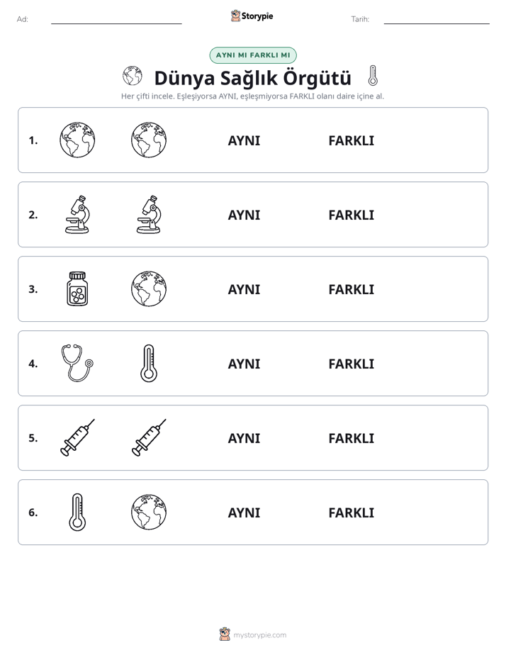 Aynı mı Farklı mı