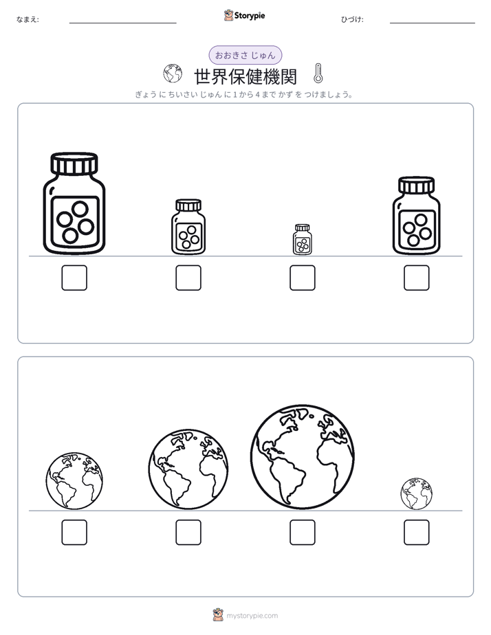 サイズ順