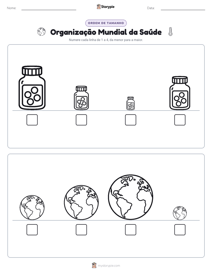 Ordem de Tamanho