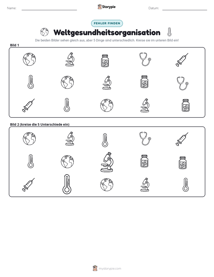Finde den Unterschied