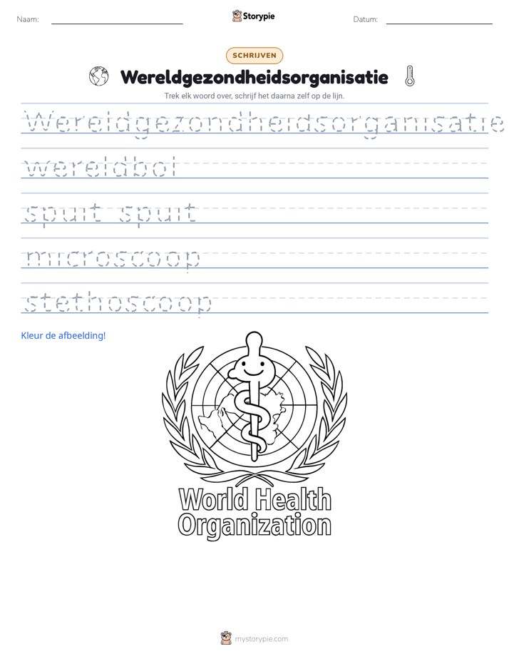 Schrijf Oefening