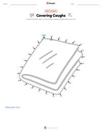 Covering Coughs printable worksheet preview