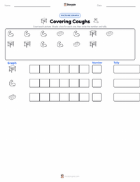 Covering Coughs printable worksheet preview