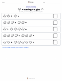 Covering Coughs printable worksheet preview