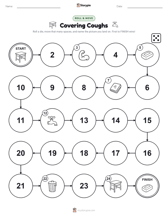 Roll & Move Game