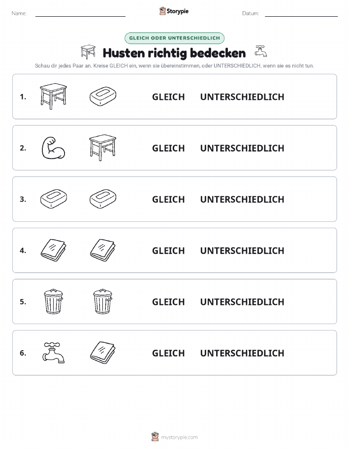 Gleich oder Anders