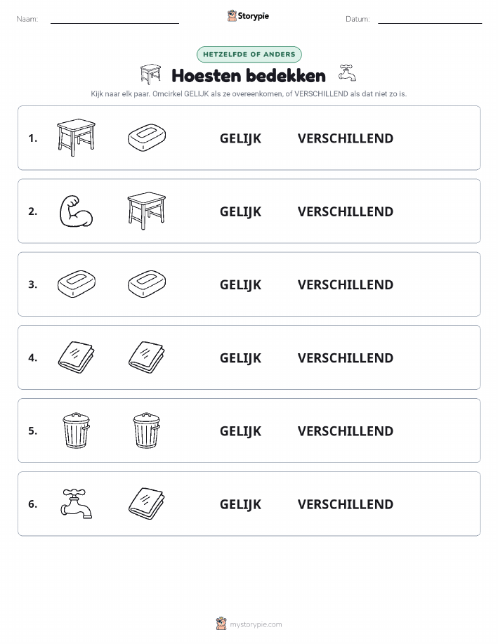 Zelfde of Verschillend