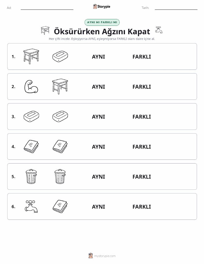 Aynı mı Farklı mı