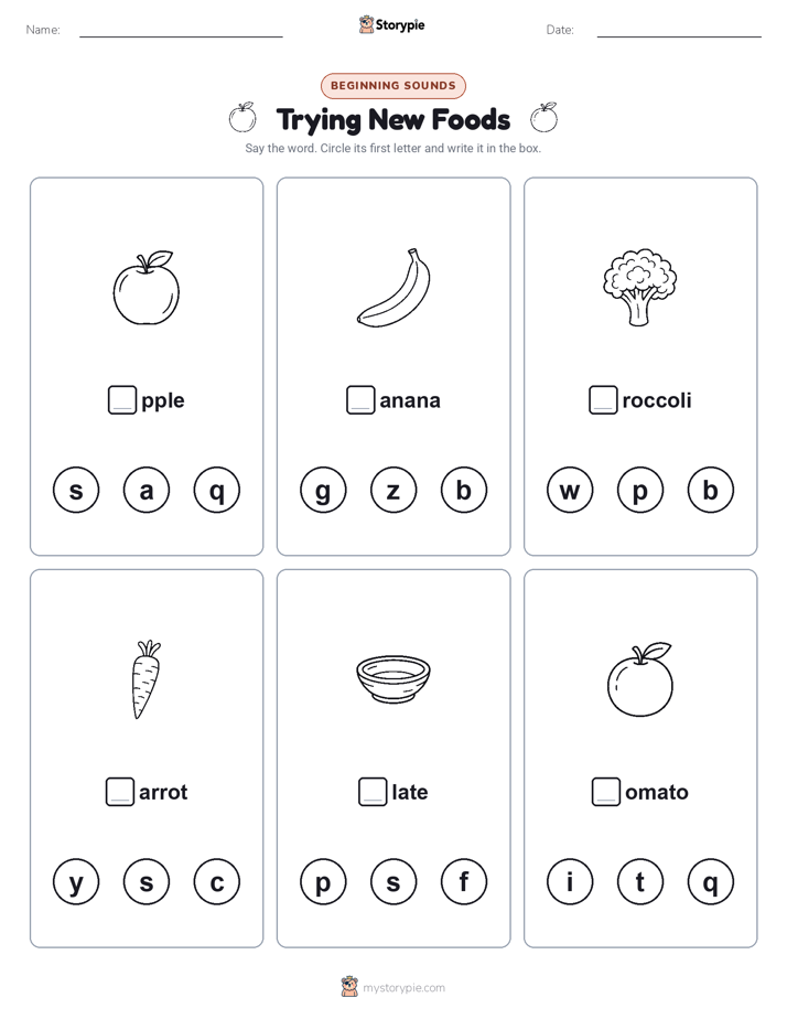 Beginning Sounds